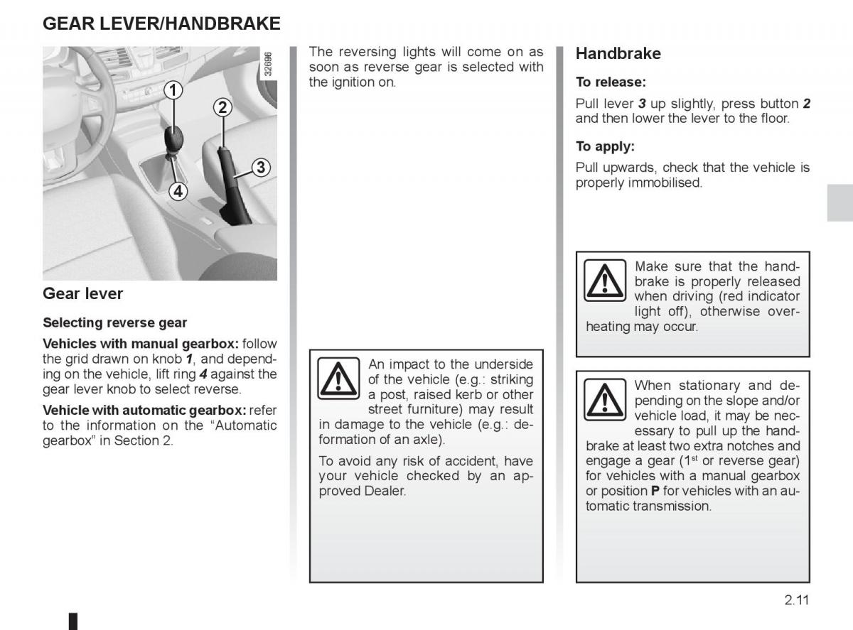 Renault Laguna 3 III owners manual / page 91