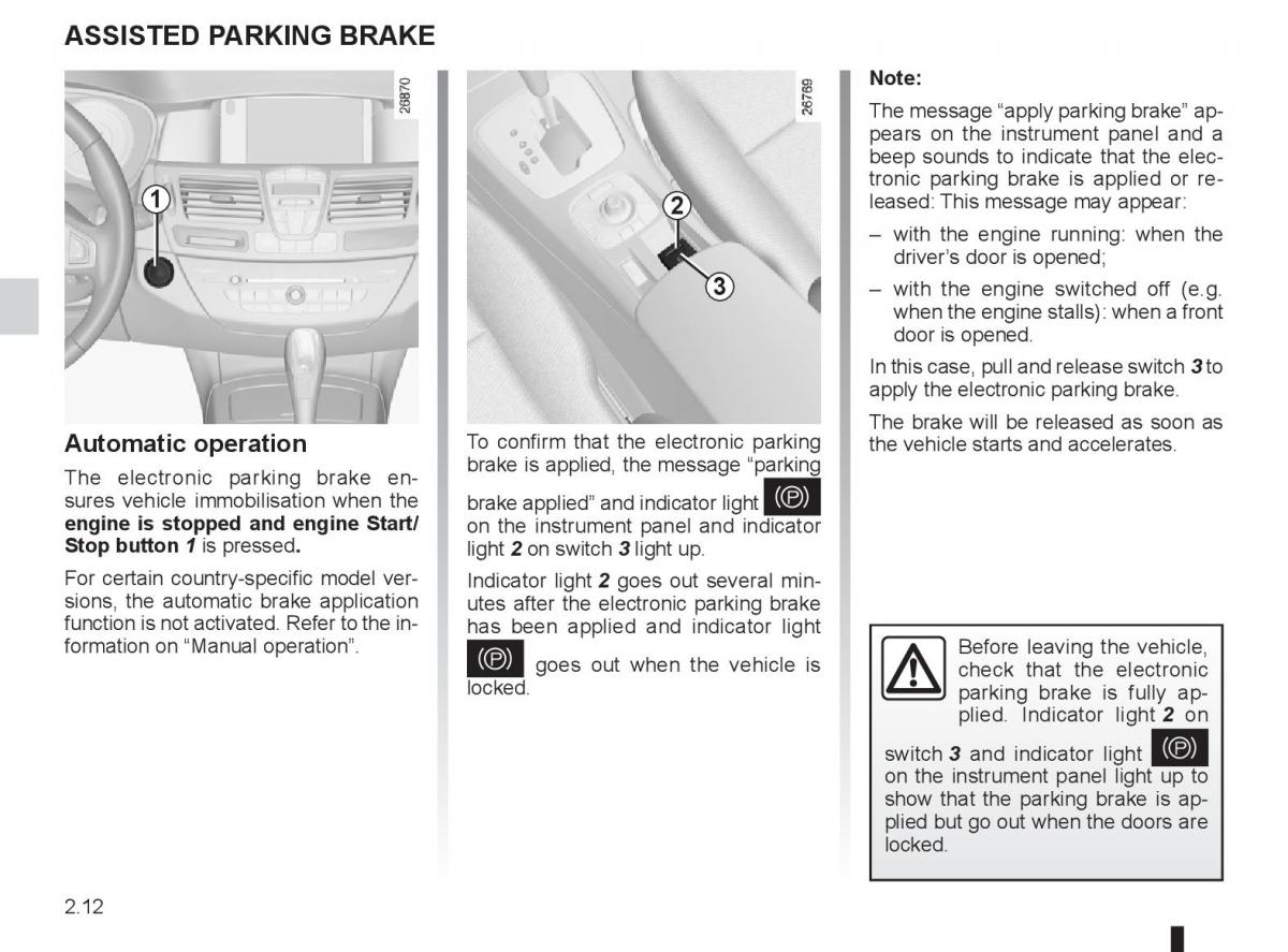 Renault Laguna 3 III owners manual / page 92