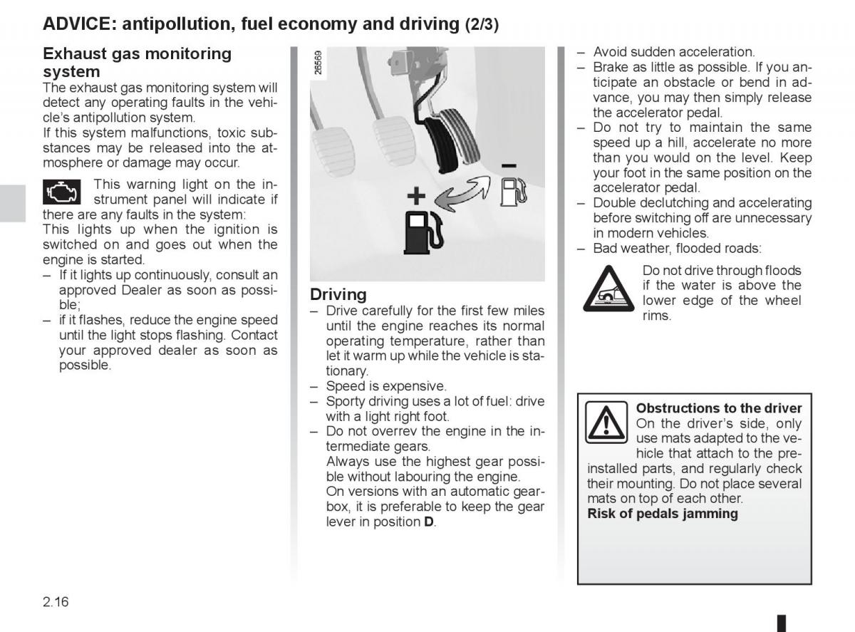 Renault Laguna 3 III owners manual / page 96