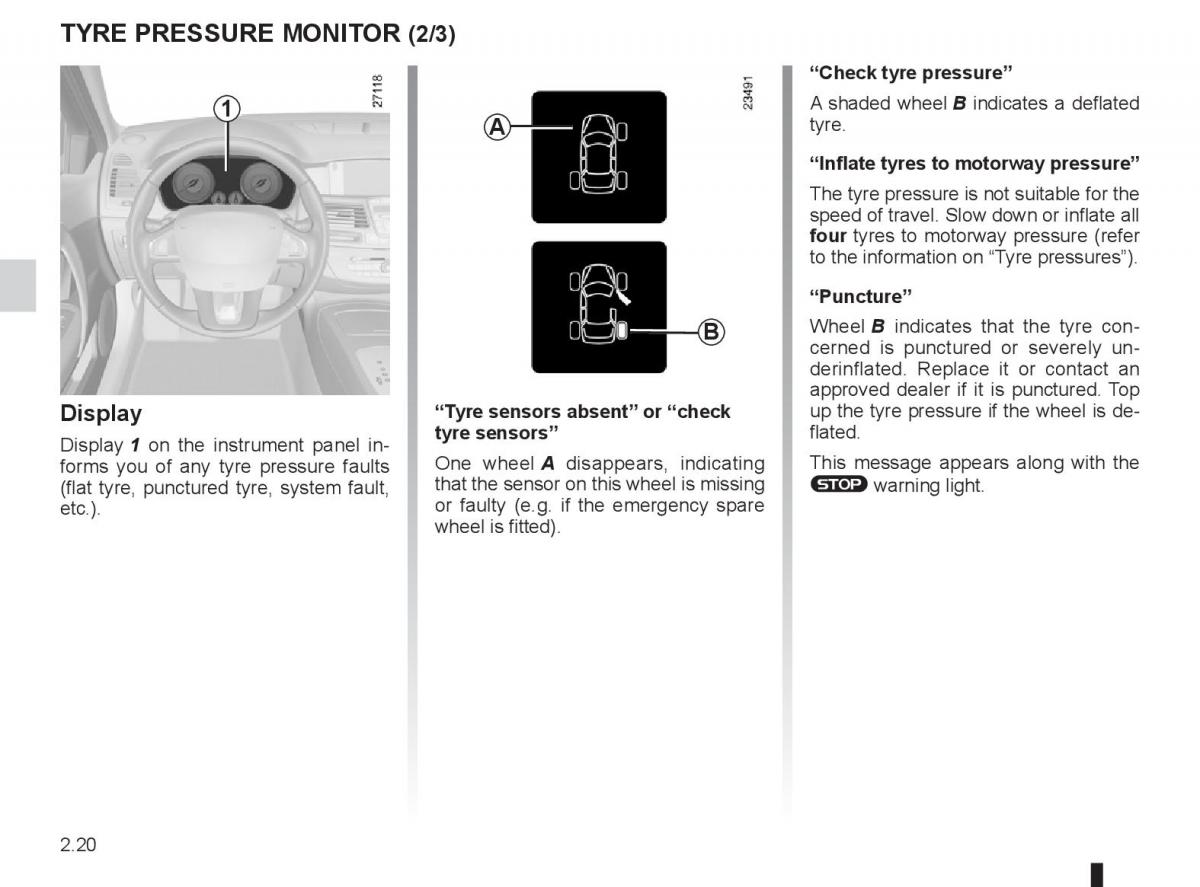 Renault Laguna 3 III owners manual / page 100