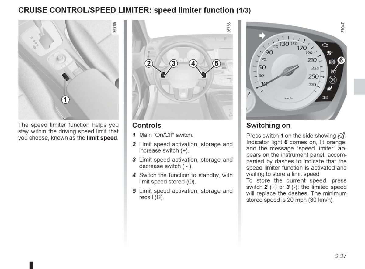 Renault Laguna 3 III owners manual / page 107