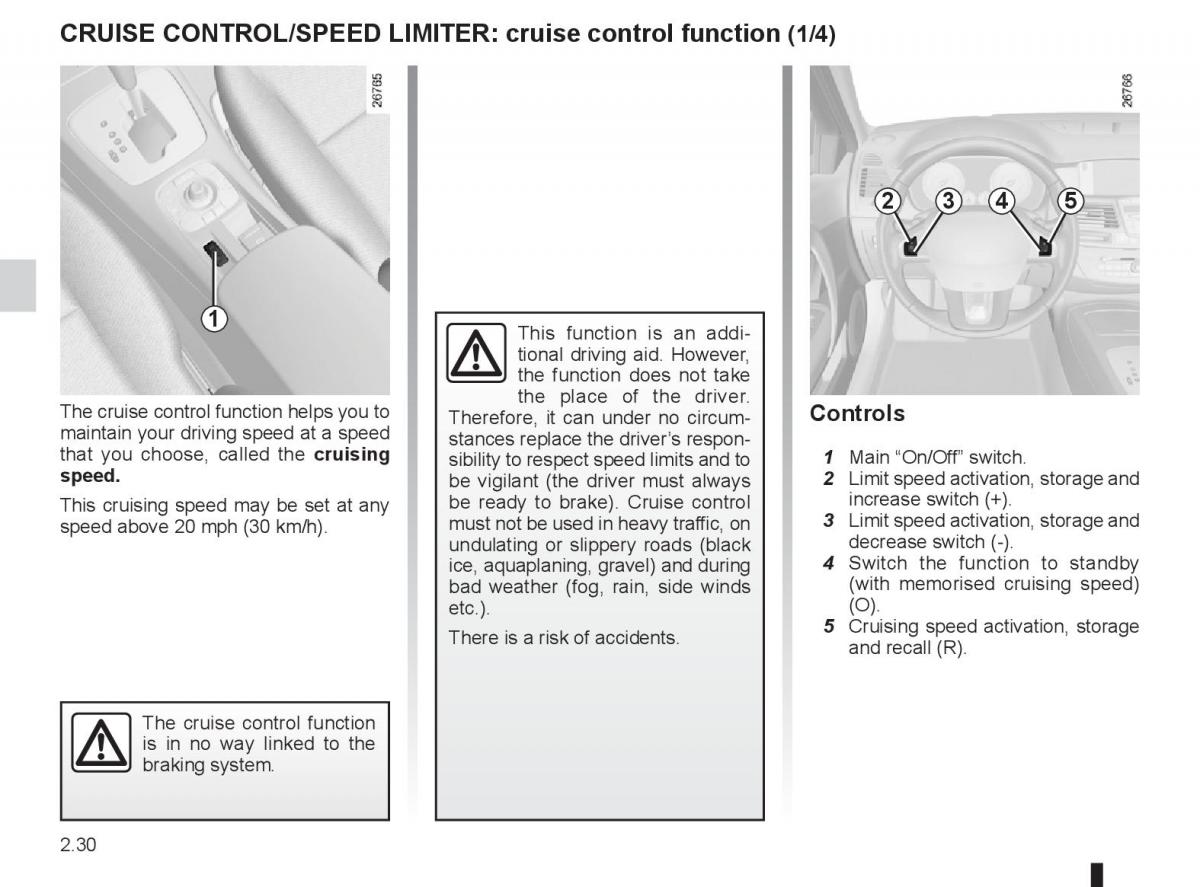 Renault Laguna 3 III owners manual / page 110