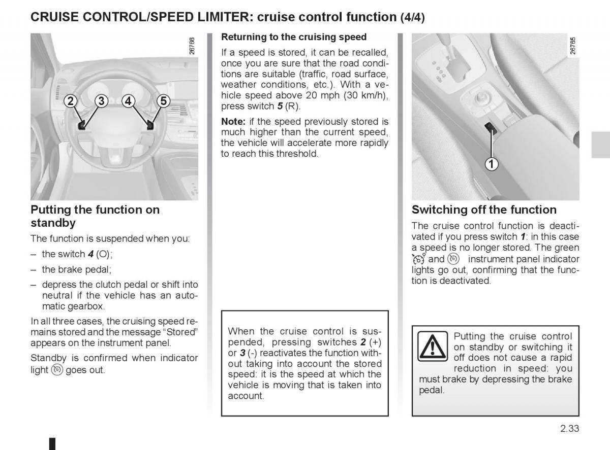 Renault Laguna 3 III owners manual / page 113