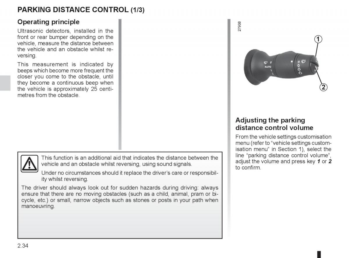 Renault Laguna 3 III owners manual / page 114