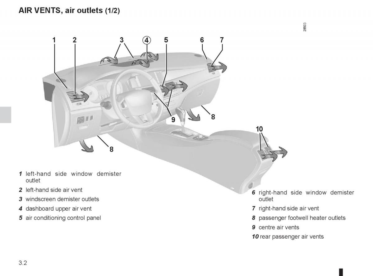 Renault Laguna 3 III owners manual / page 122