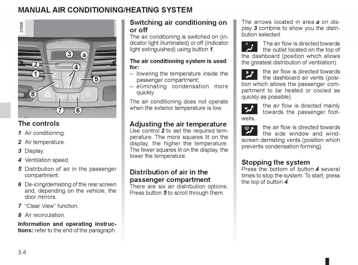 Renault Laguna 3 III owners manual / page 124