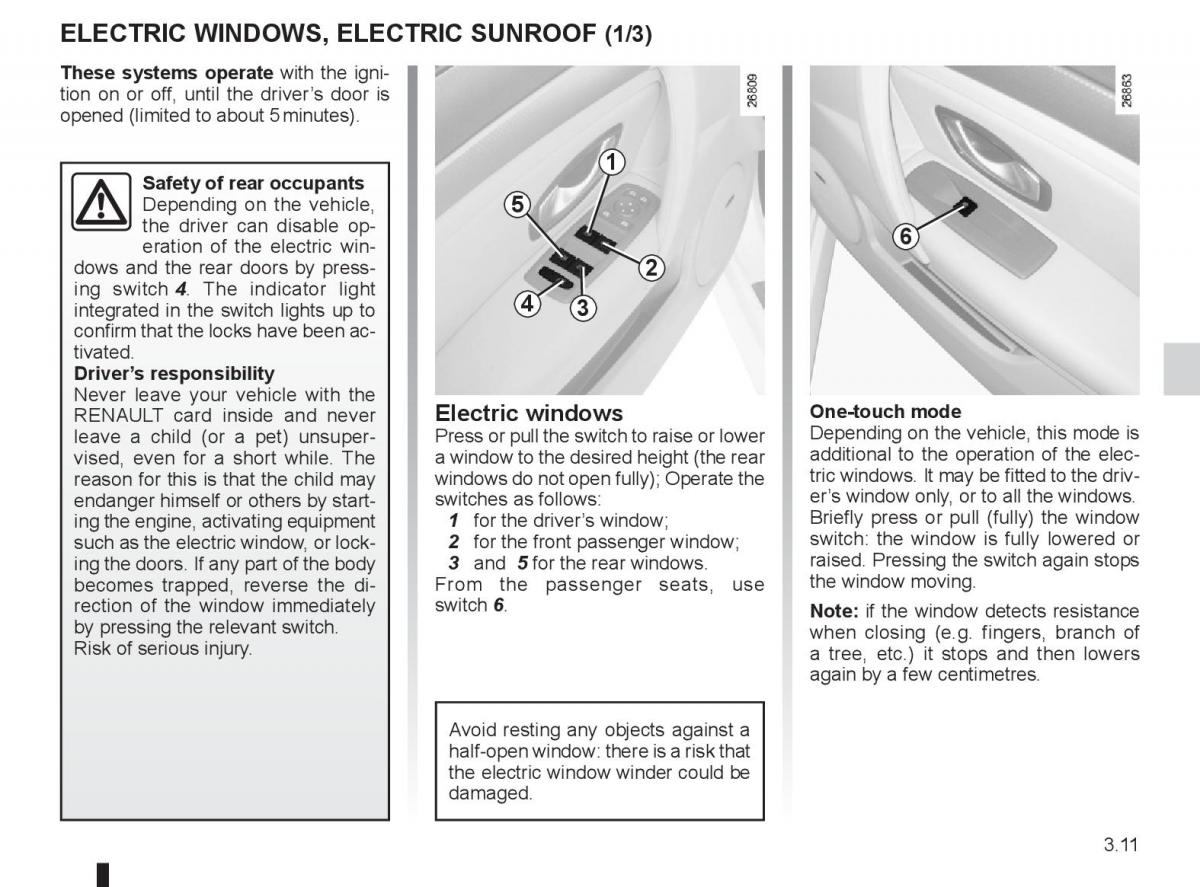 Renault Laguna 3 III owners manual / page 131