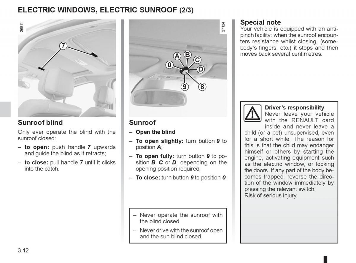 Renault Laguna 3 III owners manual / page 132