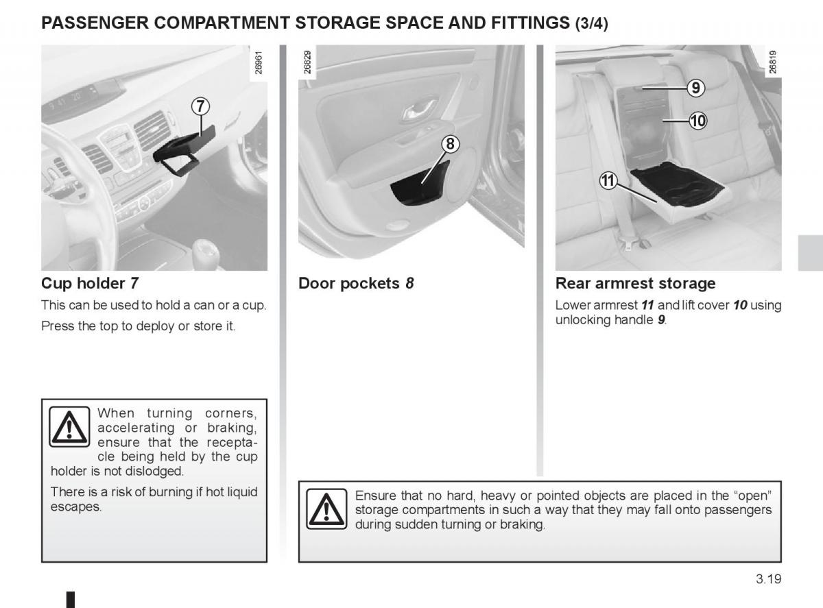 Renault Laguna 3 III owners manual / page 139