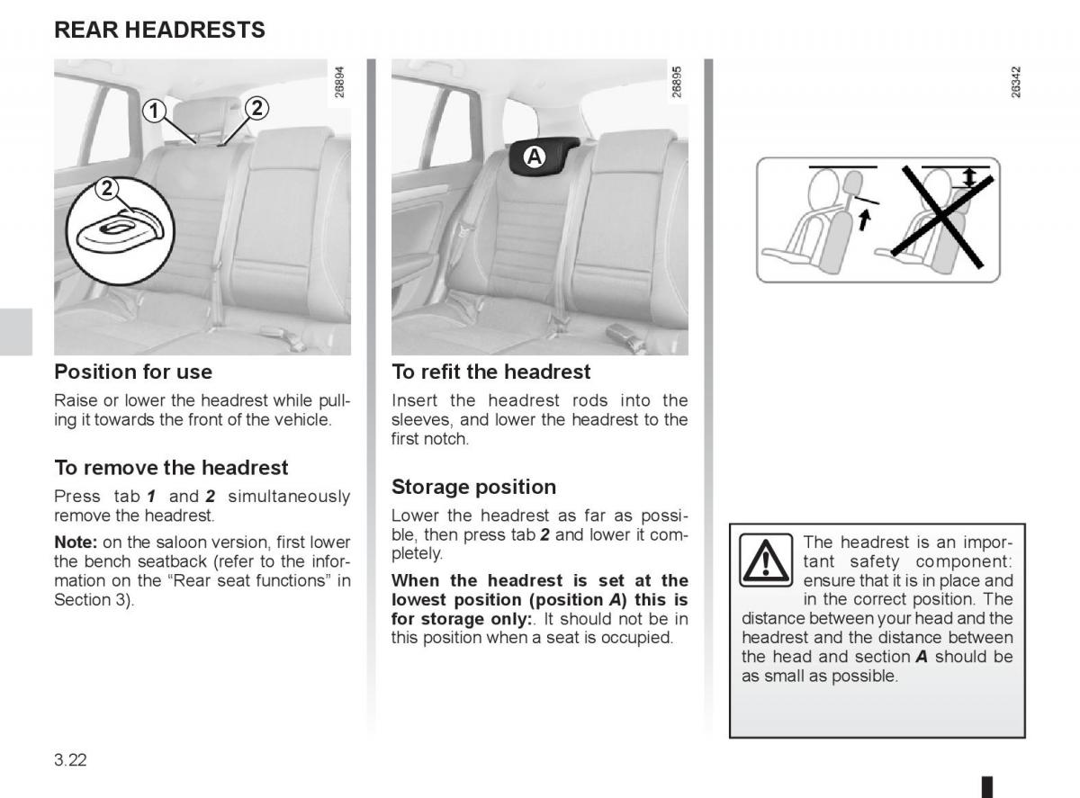 Renault Laguna 3 III owners manual / page 142