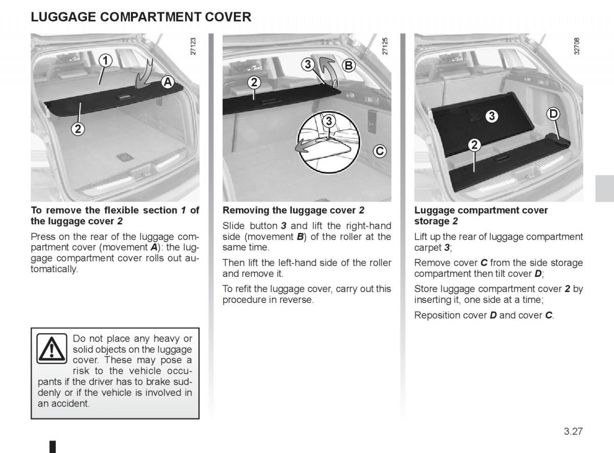 Renault Laguna 3 III owners manual / page 147