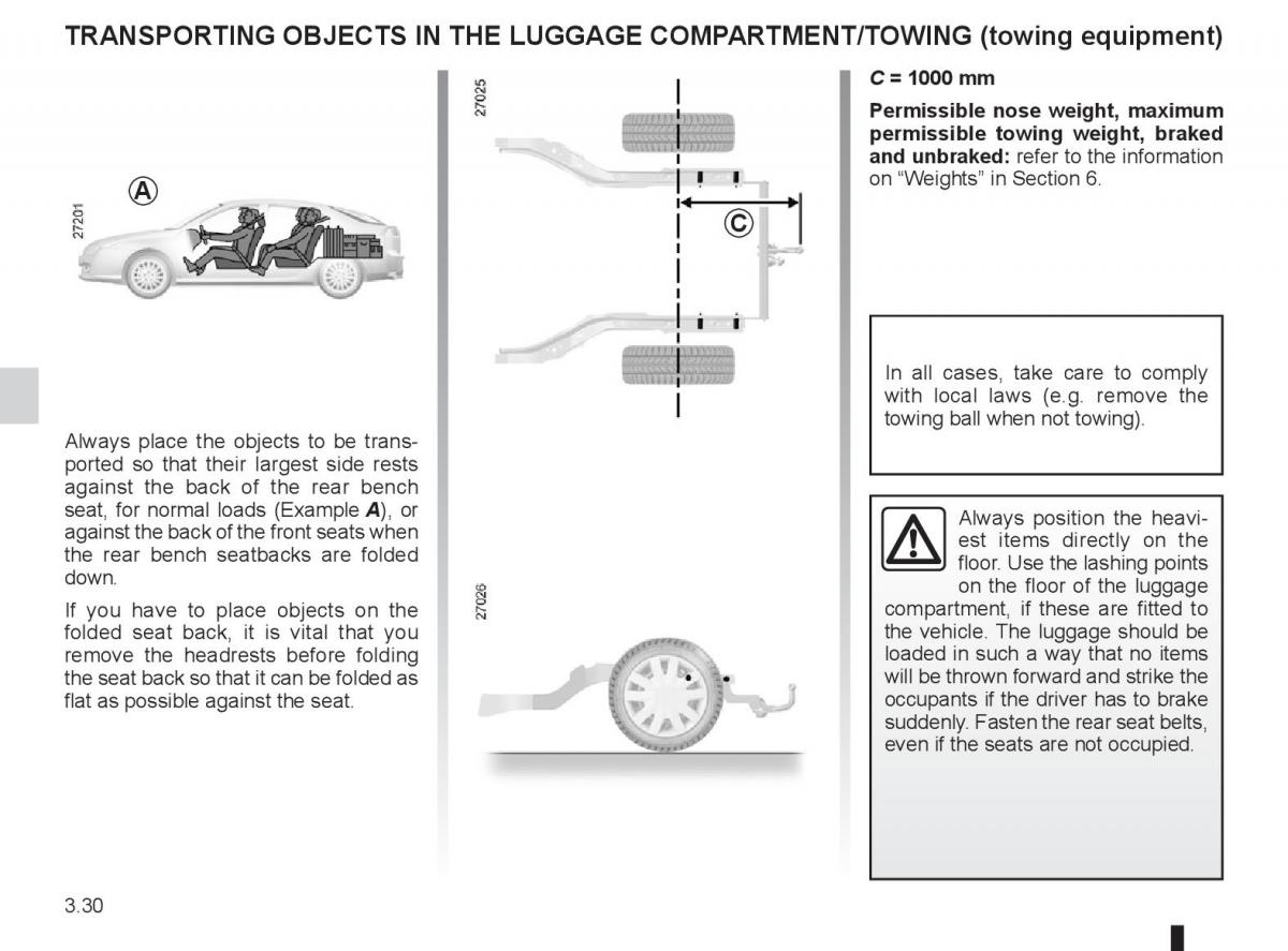 Renault Laguna 3 III owners manual / page 150