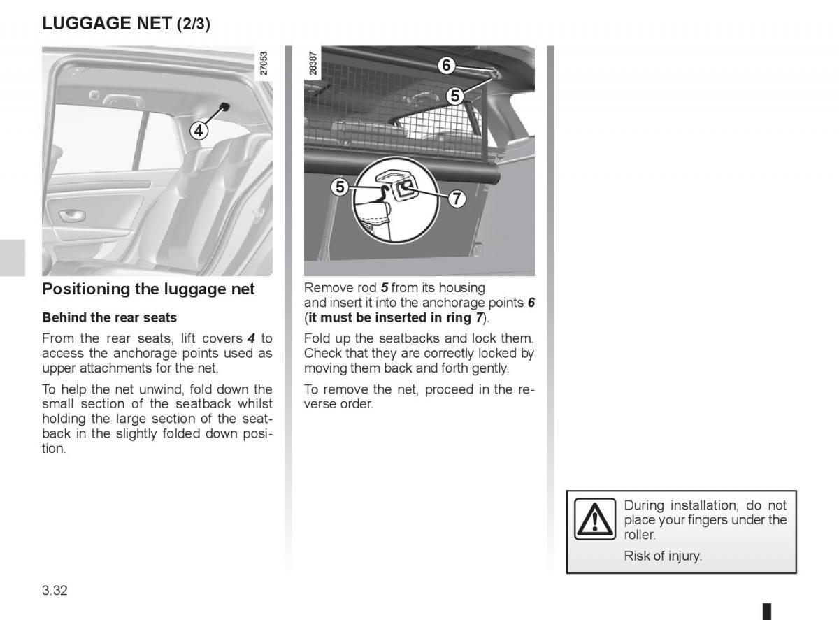 Renault Laguna 3 III owners manual / page 152