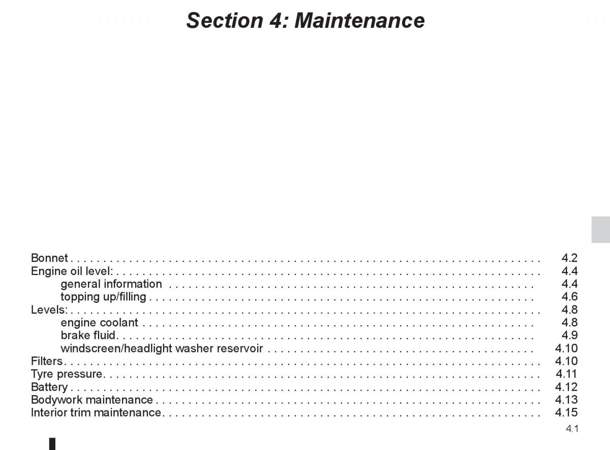 Renault Laguna 3 III owners manual / page 155