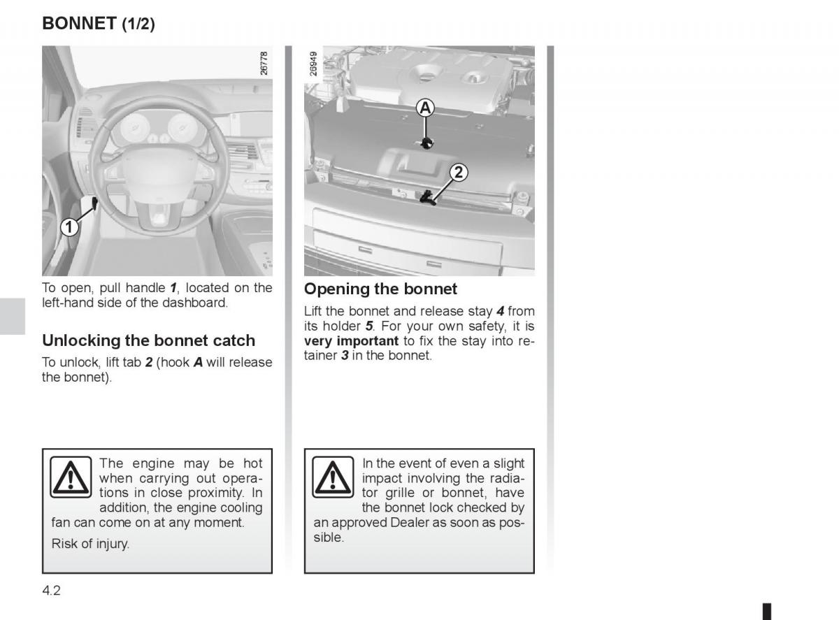 Renault Laguna 3 III owners manual / page 156