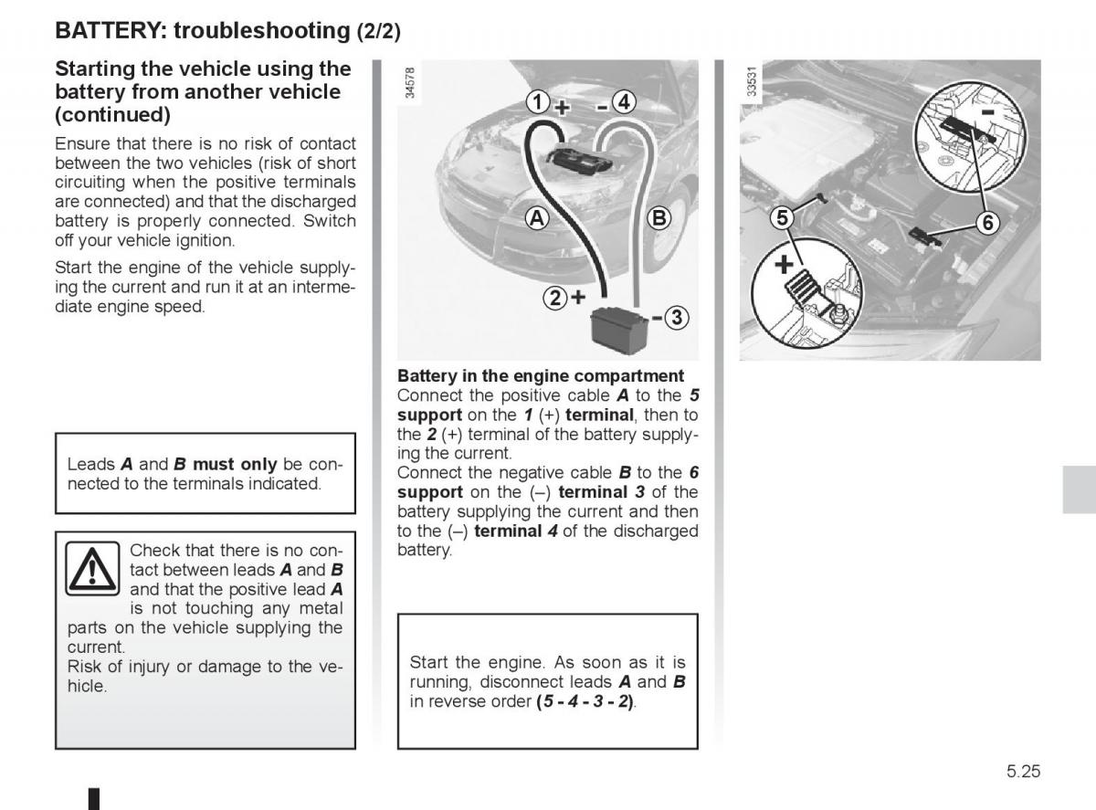 Renault Laguna 3 III owners manual / page 195