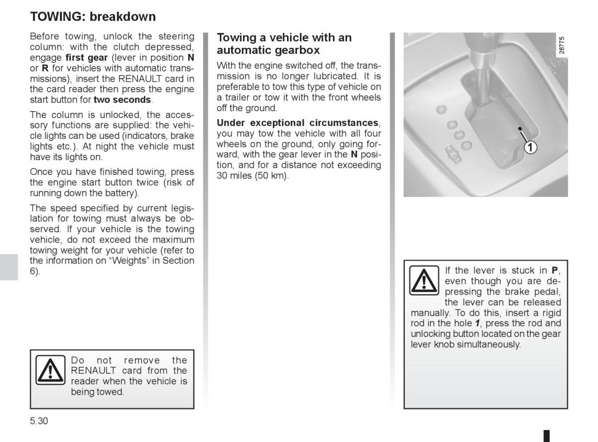 Renault Laguna 3 III owners manual / page 200