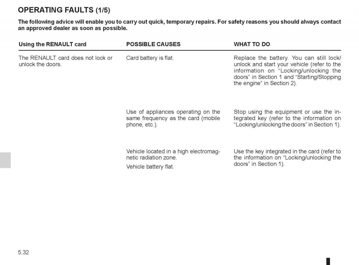 Renault Laguna 3 III owners manual / page 202