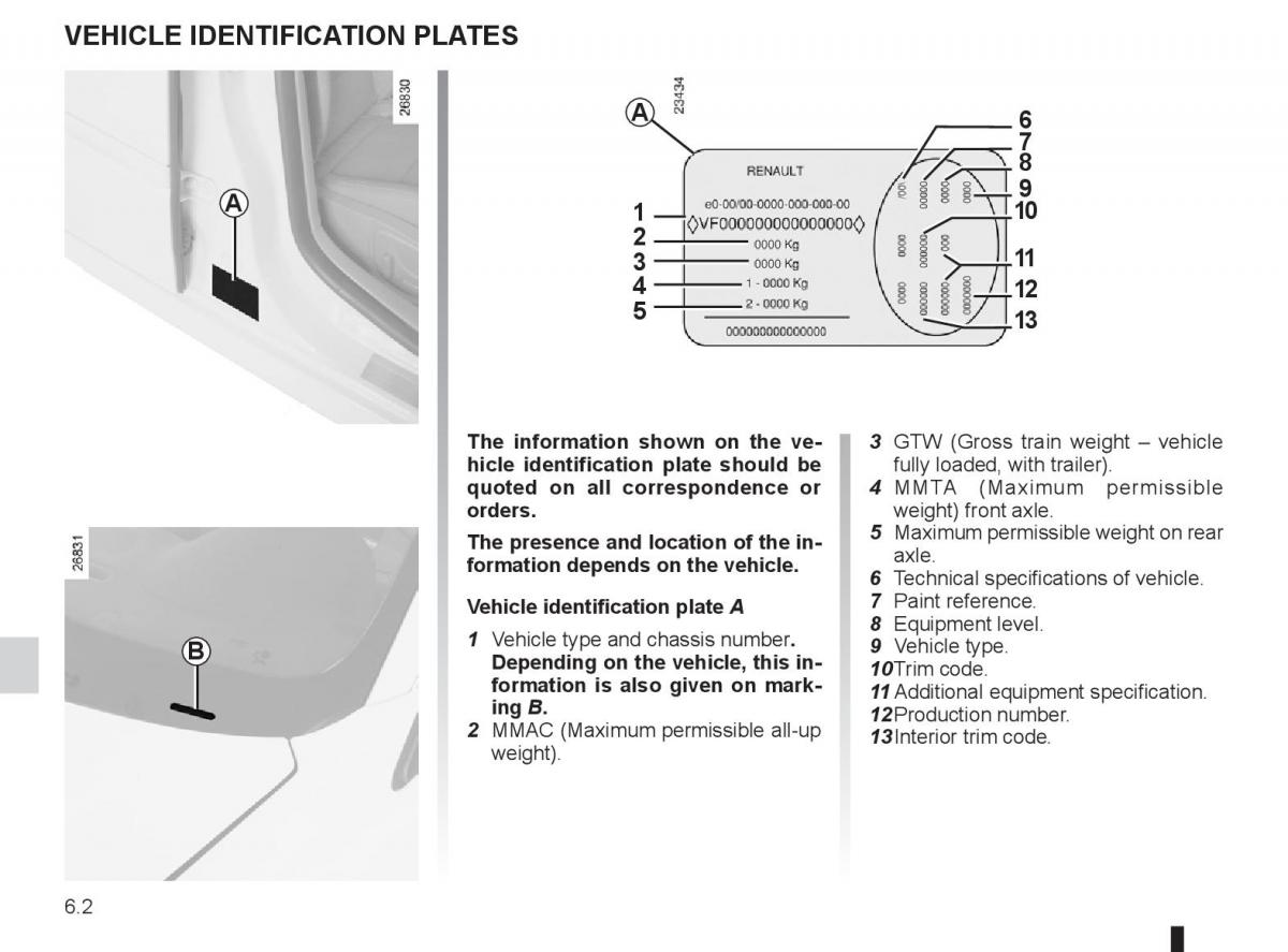 Renault Laguna 3 III owners manual / page 208