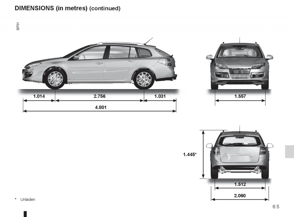 Renault Laguna 3 III owners manual / page 211