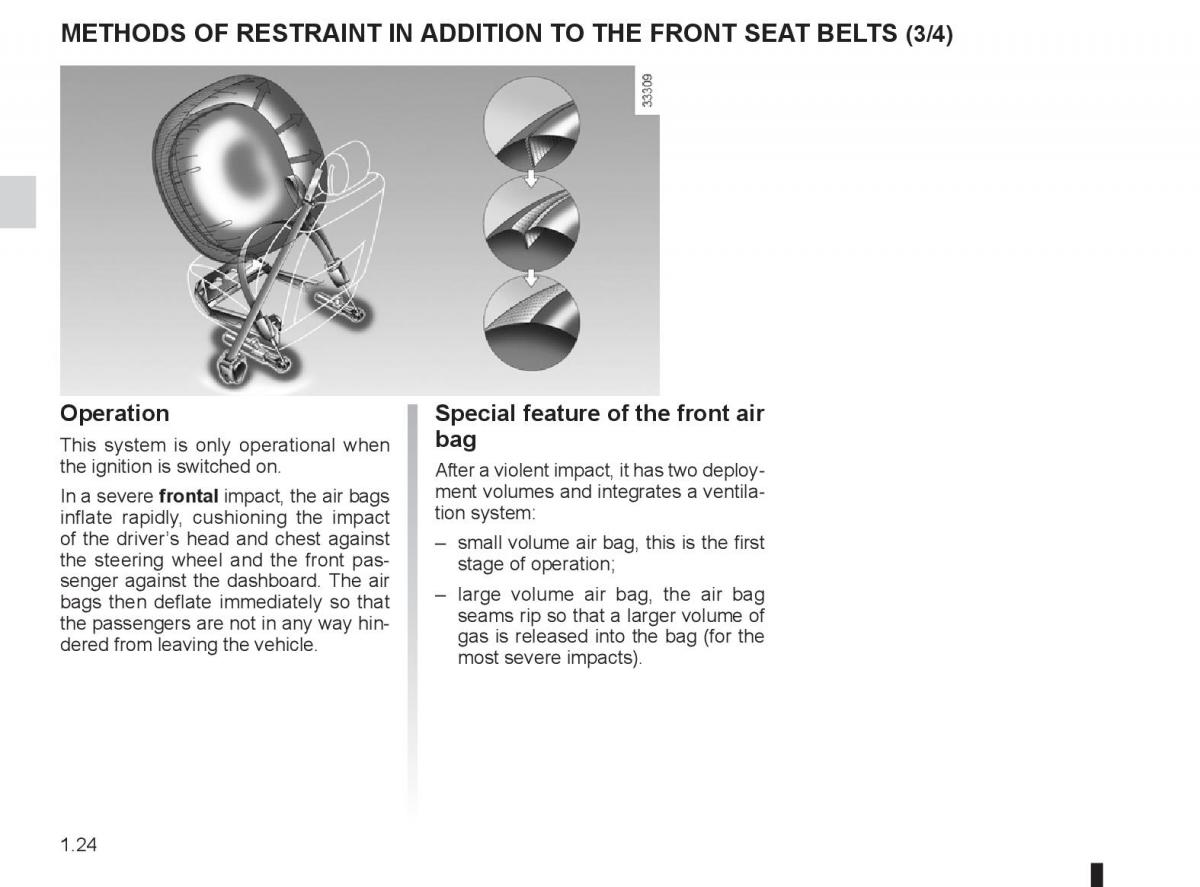 Renault Laguna 3 III owners manual / page 30