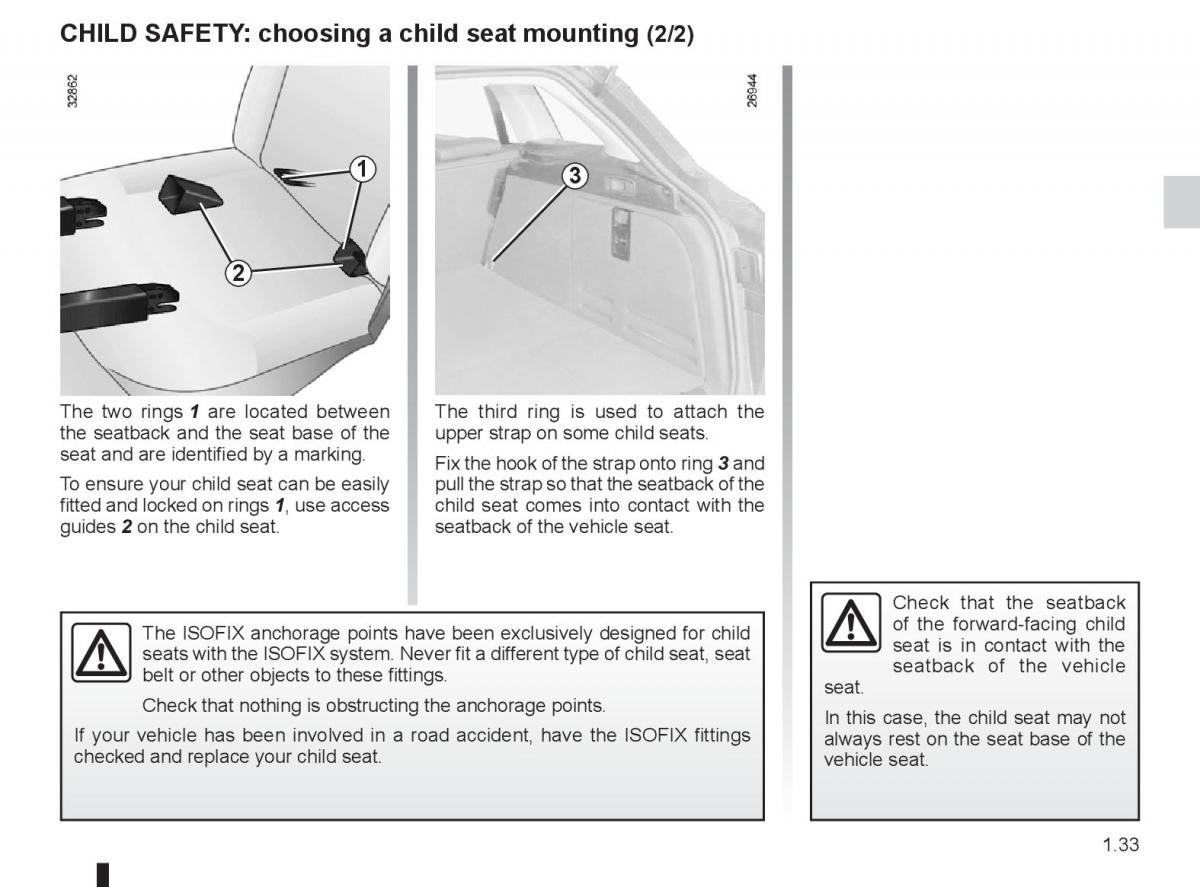 Renault Laguna 3 III owners manual / page 39