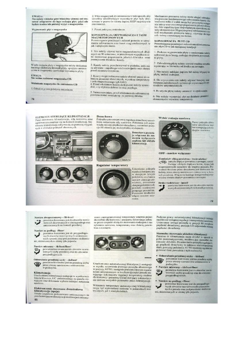 Jeep Grand Cherokee WJ instrukcja obslugi / page 26