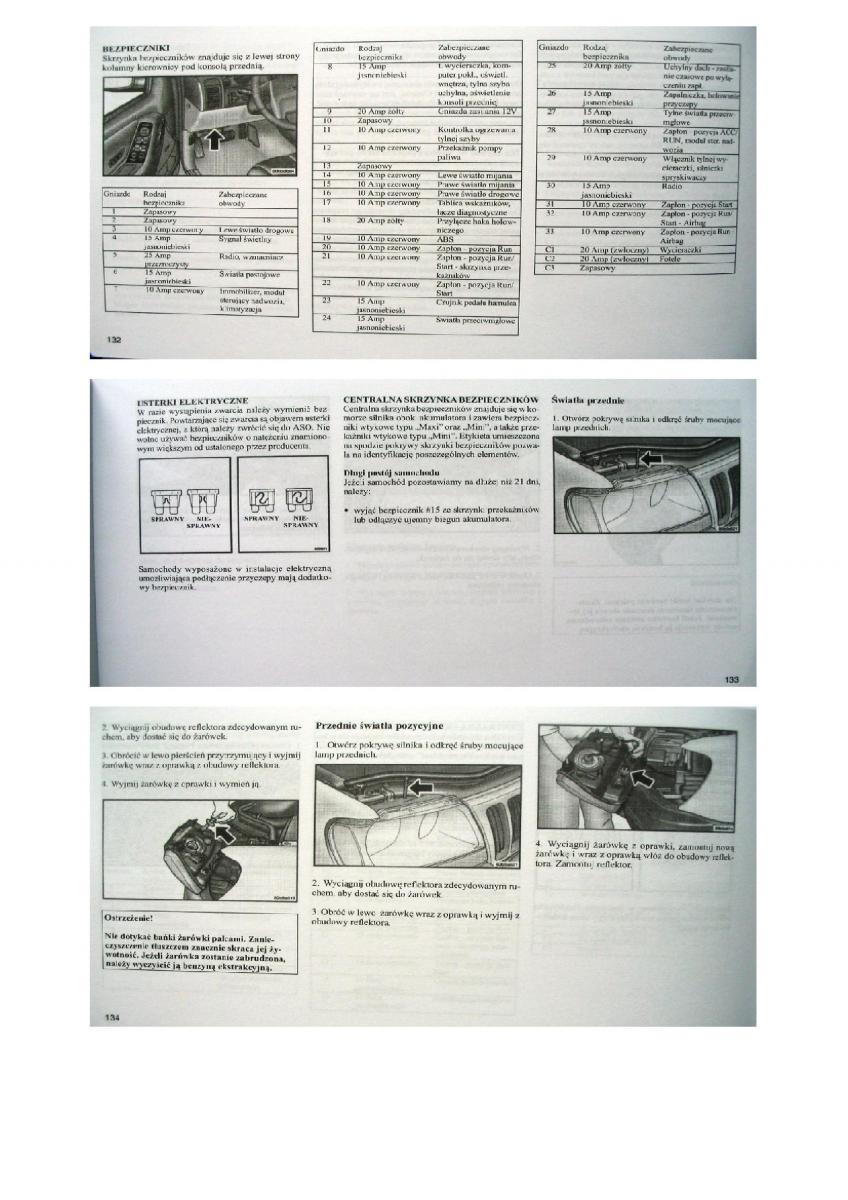 Jeep Grand Cherokee WJ instrukcja obslugi / page 44