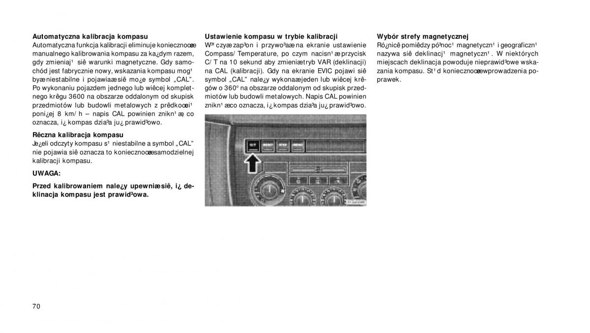 Jeep Grand Cherokee WH WK instrukcja obslugi / page 71