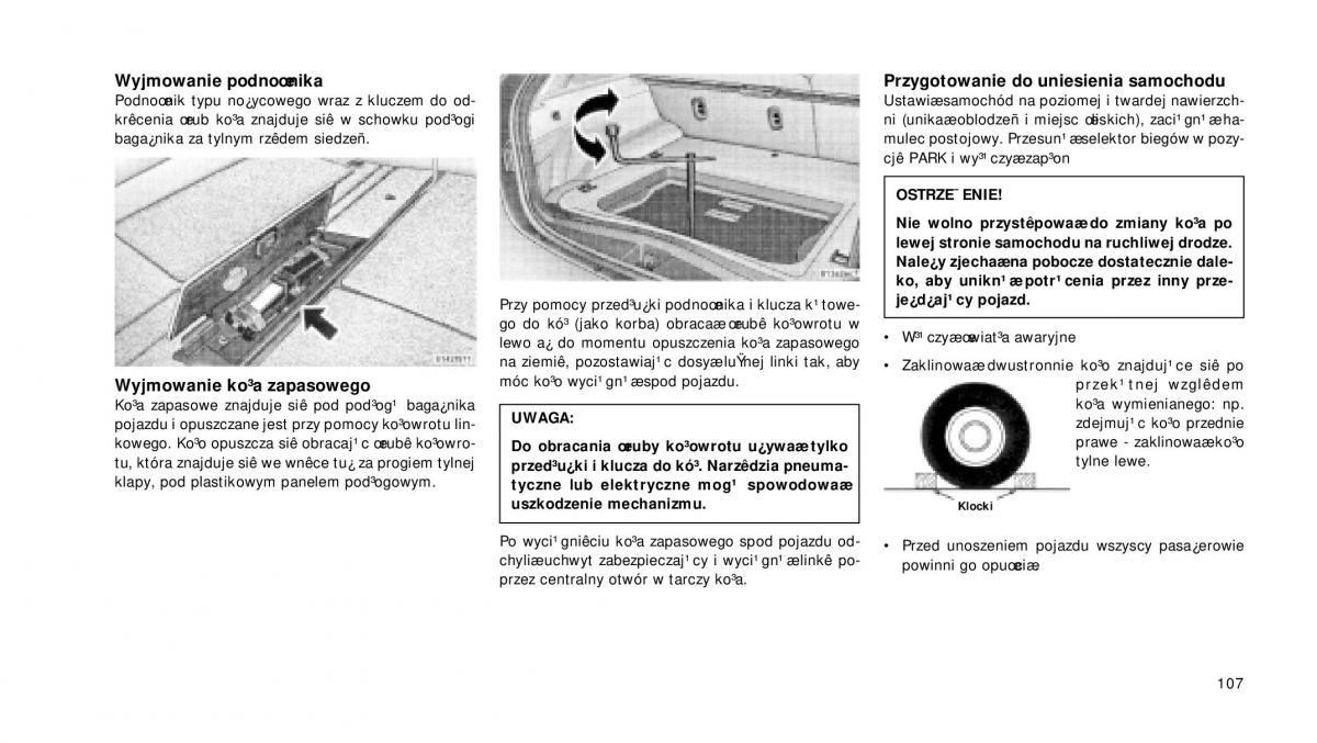 Jeep Grand Cherokee WH WK instrukcja obslugi / page 108