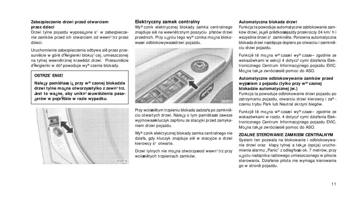 Jeep Grand Cherokee WH WK instrukcja obslugi / page 12