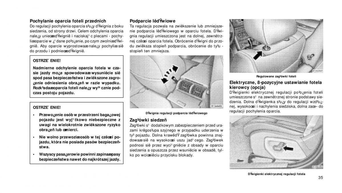 Jeep Grand Cherokee WH WK instrukcja obslugi / page 36