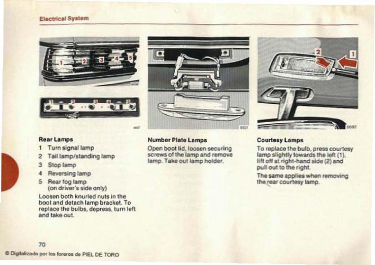 Mercedes Benz W123 200D 240D 300D Puchatek manual / page 72