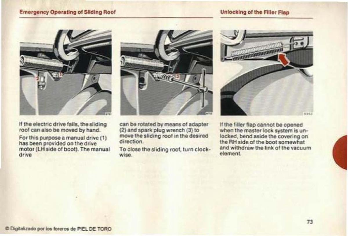 Mercedes Benz W123 200D 240D 300D Puchatek manual / page 75