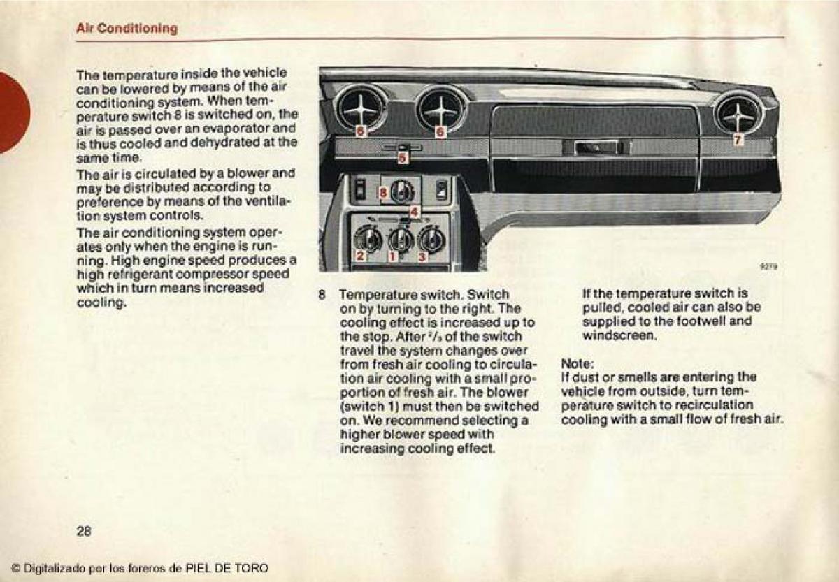 Mercedes Benz W123 200D 240D 300D Puchatek manual / page 30