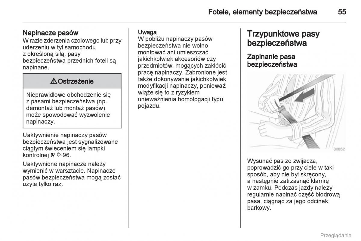 Opel Insignia instrukcja obslugi / page 56