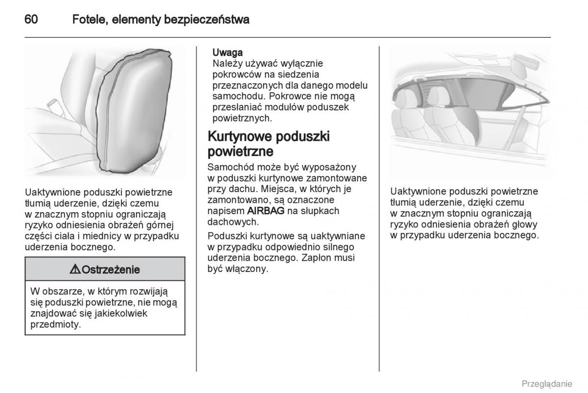 Opel Insignia instrukcja obslugi / page 61