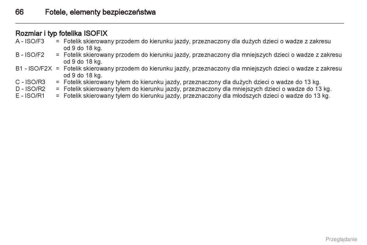 Opel Insignia instrukcja obslugi / page 67