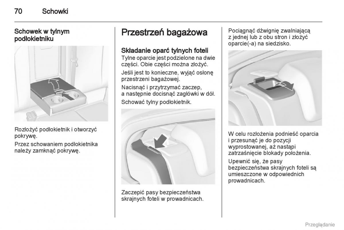 Opel Insignia instrukcja obslugi / page 71