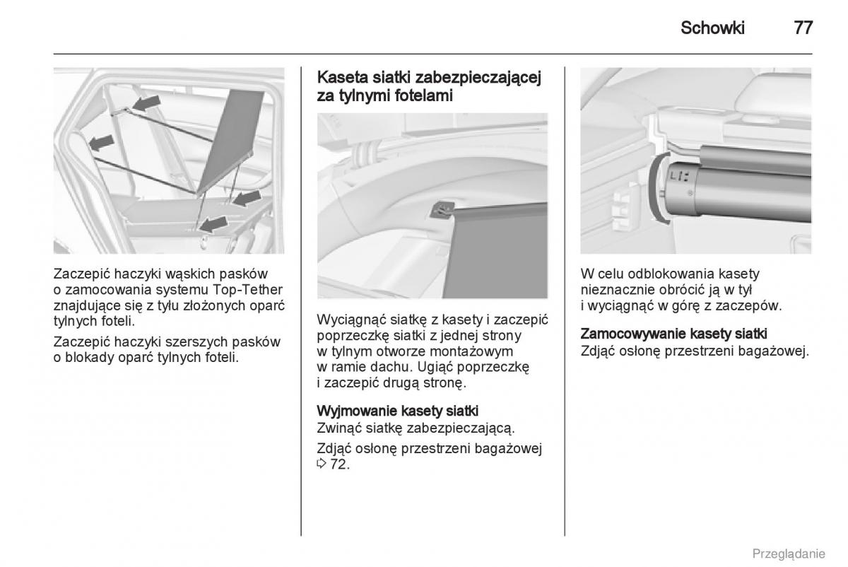 Opel Insignia instrukcja obslugi / page 78