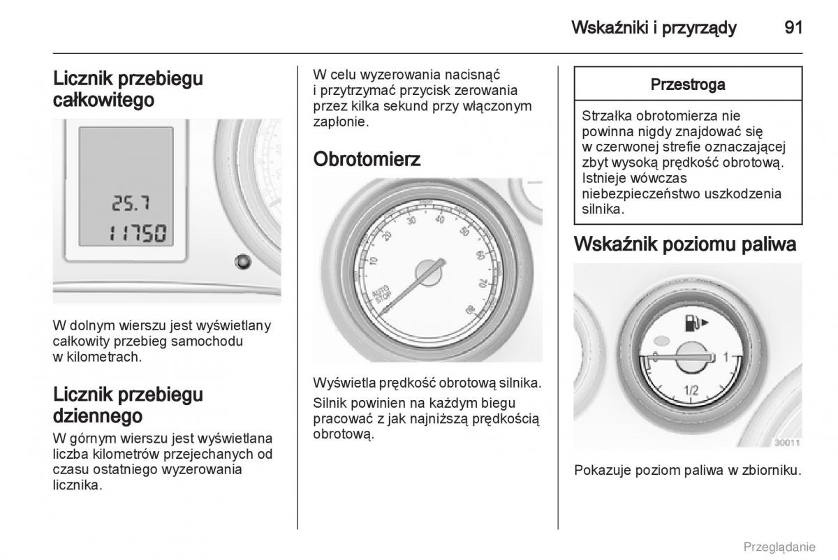 Opel Insignia instrukcja obslugi / page 92