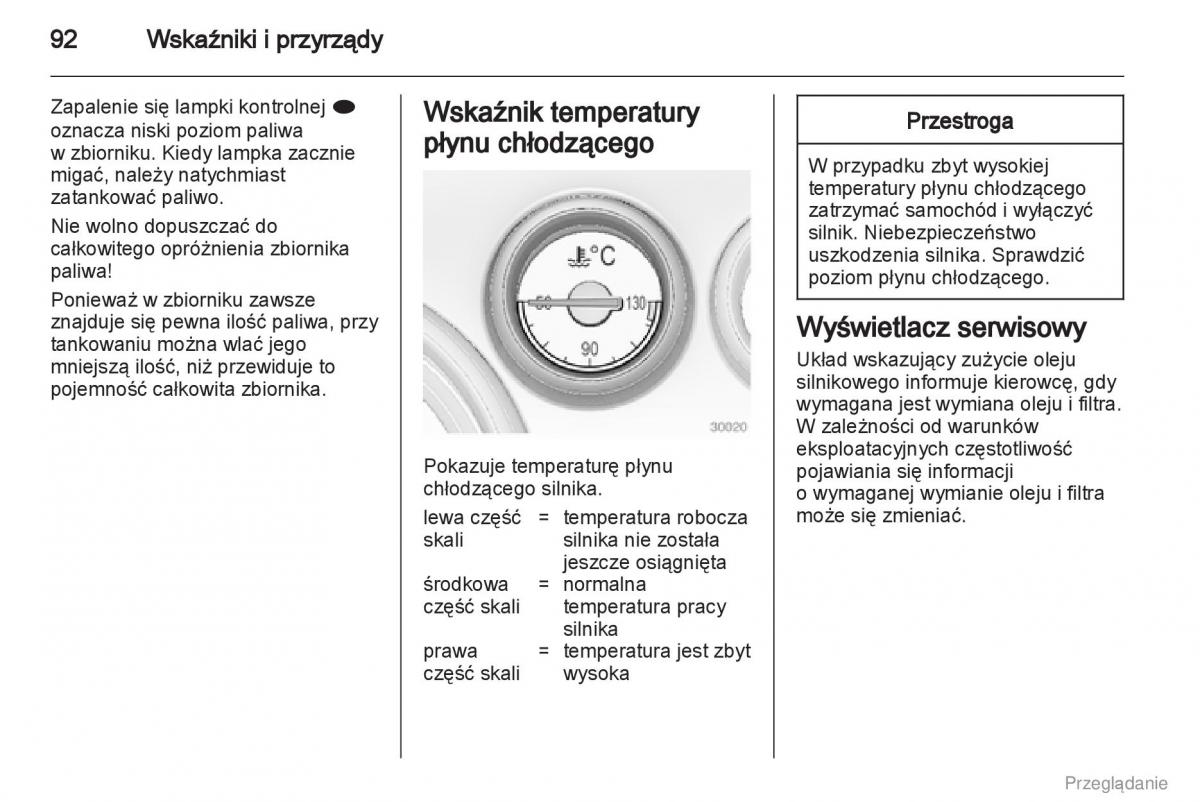 Opel Insignia instrukcja obslugi / page 93