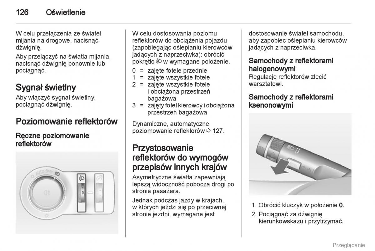 Opel Insignia instrukcja obslugi / page 127