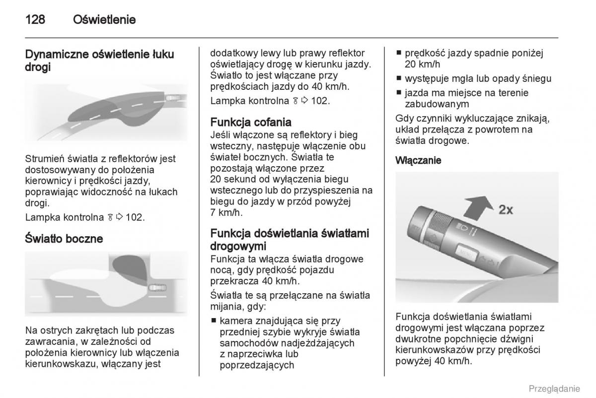 Opel Insignia instrukcja obslugi / page 129