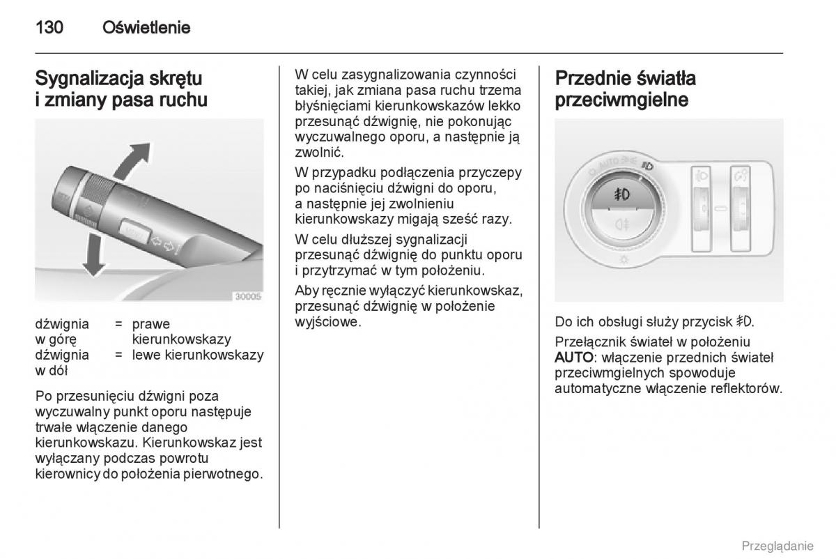 Opel Insignia instrukcja obslugi / page 131