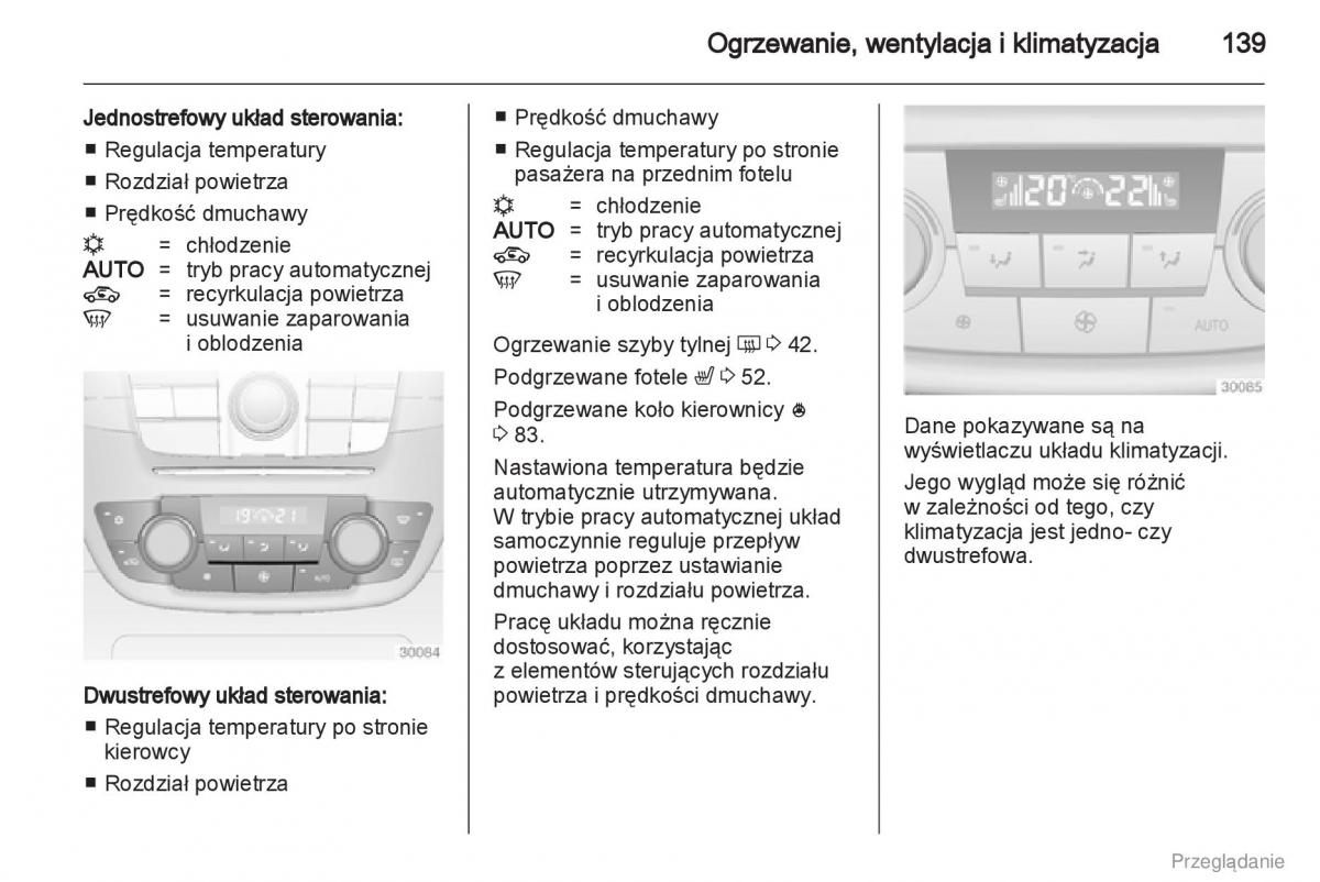 Opel Insignia instrukcja obslugi / page 140