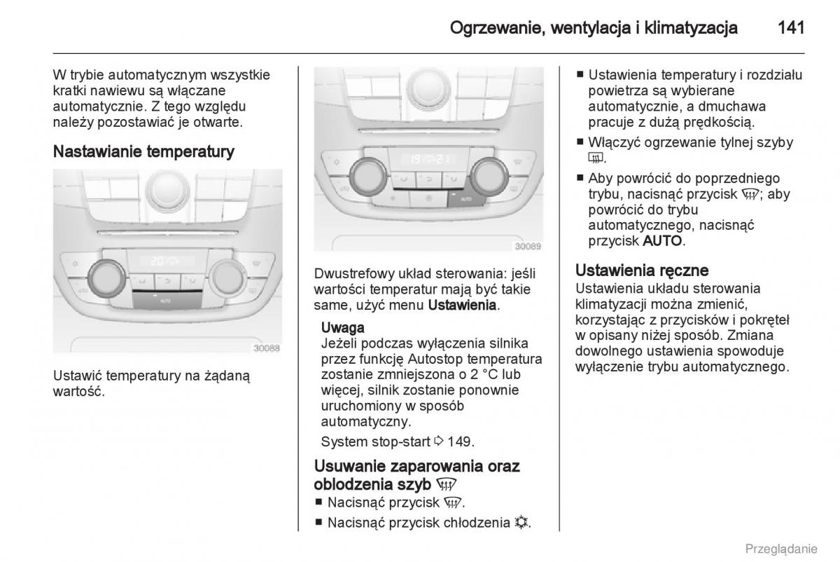 Opel Insignia instrukcja obslugi / page 142