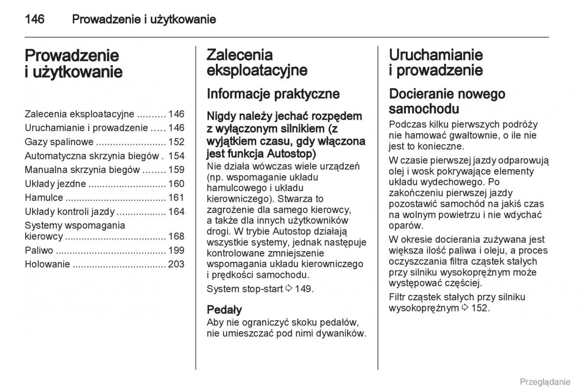 Opel Insignia instrukcja obslugi / page 147