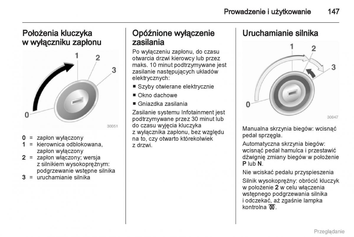 Opel Insignia instrukcja obslugi / page 148