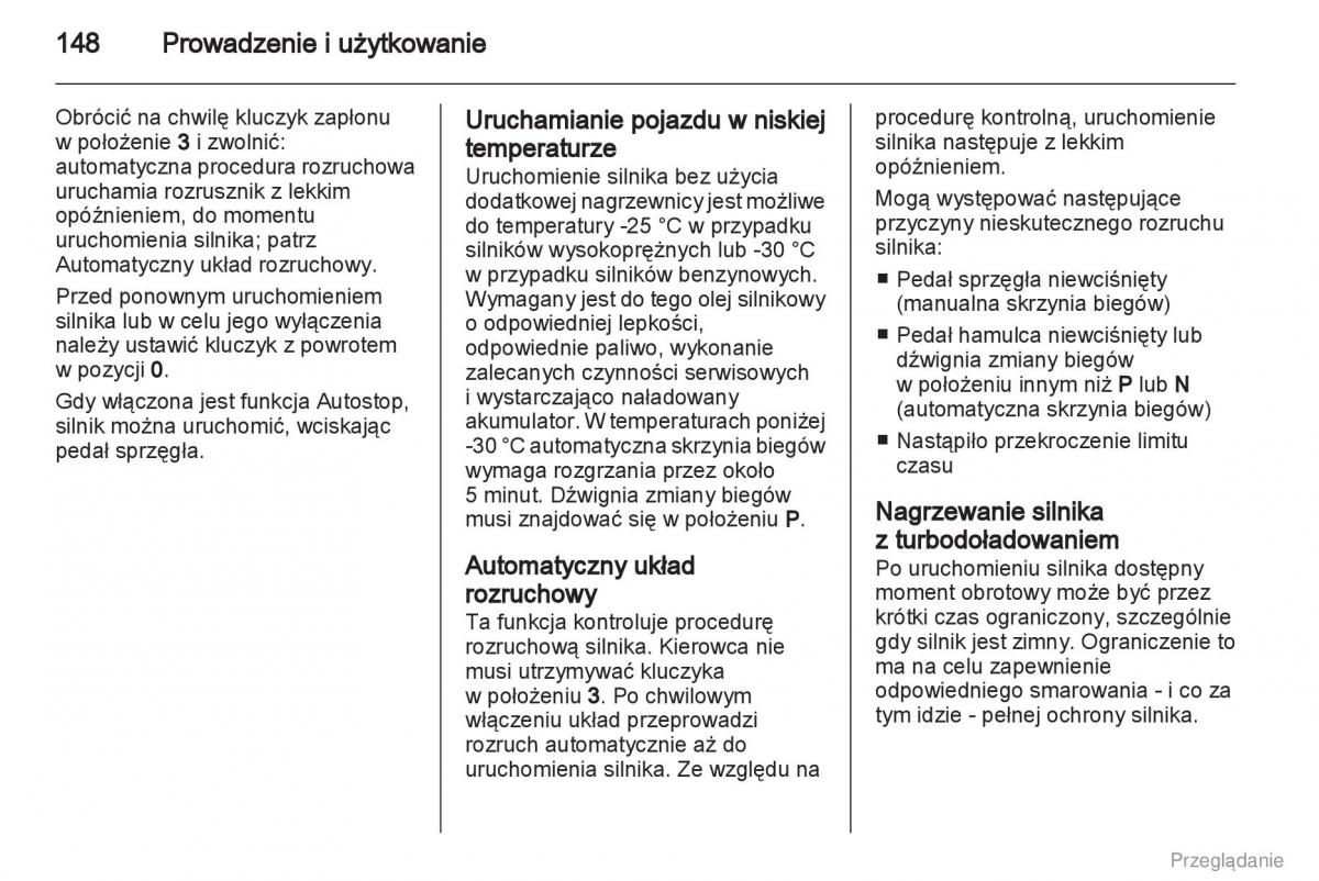 Opel Insignia instrukcja obslugi / page 149